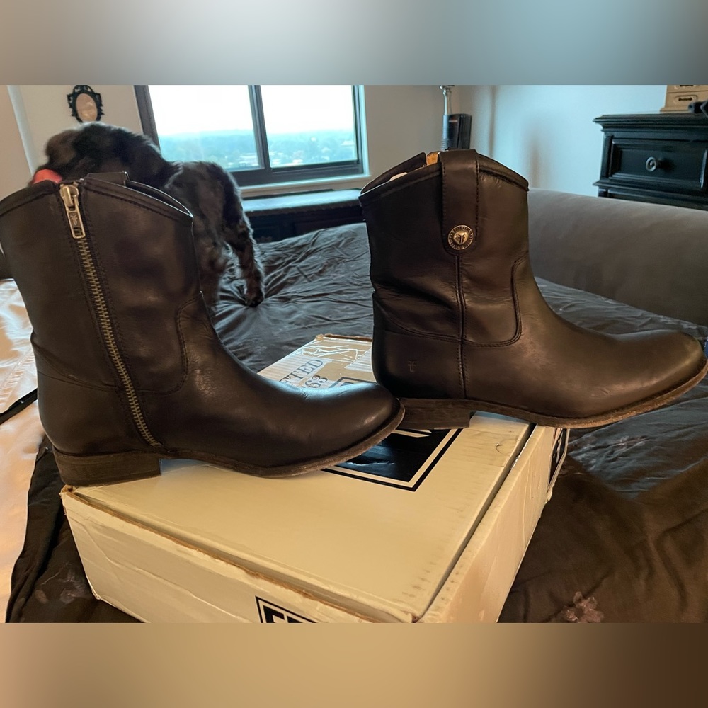 Frye black boots